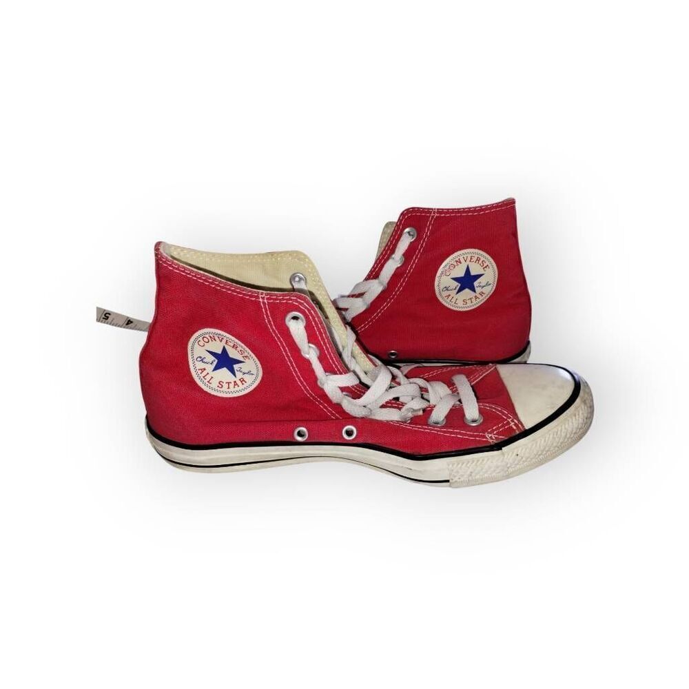 Converse Chuck Taylor‎ Red Canvas High Tops Skate M 11 / W 9 Sports Classic